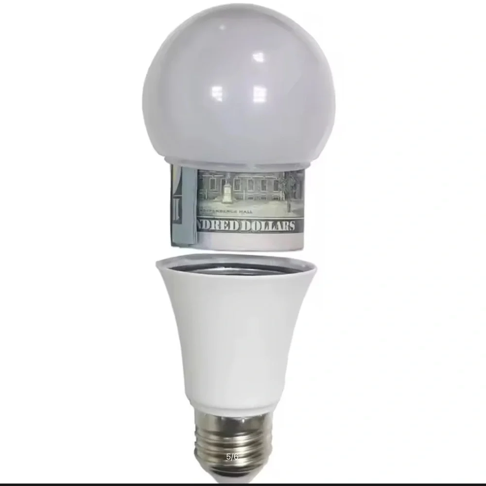 LED Light Bulbs Diversion Safe - Picture 3 of 10